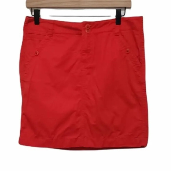 Tommy Hilfiger Red Mini Pencil Skirt Medium - Picture 4 of 7